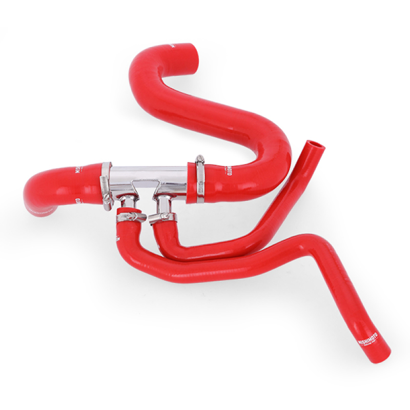 Mishimoto 2015+ Ford Mustang GT Silicone Lower Radiator Hose - Red - Bild 8