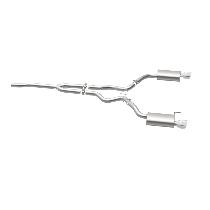 MagnaFlow Cat Back, SS, 2.5in, Street, Dual Split Polished 4.5in Tips 2015 Ford Mustang Ecoboost - Bild 13