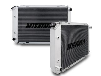Mishimoto 79-93 Ford Mustang Dual Pass Manual Aluminum Radiator