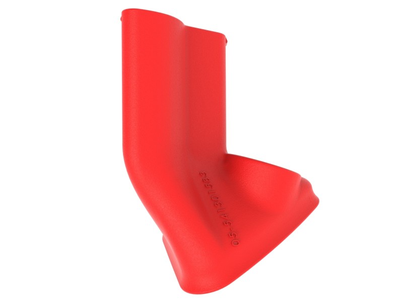 aFe Power 15-20 Ford Mustang 2.3l L4/3.7l V6/5.0l V8 Dynamic Air Scoop - Red - Bild 3