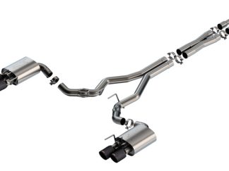 Borla 2024 Ford Mustang GT 5.0L V8 w/ Active Exhaust ATAK Cat-Back Exhaust System - Carbon Fiber