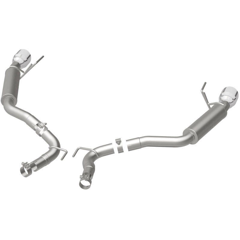 MagnaFlow Axle Back, SS, 2.5in, Competition, Dual Split Polish 4.5in Tip 2015 Ford Mustang Ecoboost - Bild 19