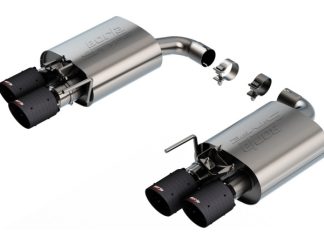 Borla 2024 Ford Mustang GT 5.0L V8 w/ Active Exhaust S-Type Axle-Back Exhaust System - Carbon Fiber