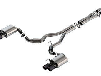 Borla 2024 Ford Mustang GT 5.0L V8 w/ Active Exhaust S-Type Cat-Back Exhaust System - Carbon Fiber