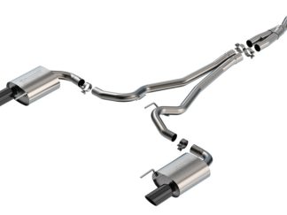 Borla 2024 Ford Mustang 2.3L Ecoboost 2.50 S-TYPE Black Chrome Catback Exhaust - Non-Active