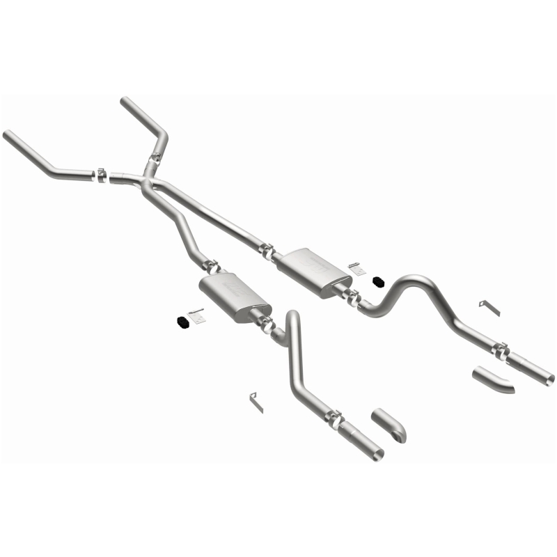 MagnaFlow SYS C/B 67-70 Mustang 2.50inch w/Tru-X - Bild 2