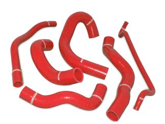 Mishimoto 05-06 Ford Mustang GT V8 / 05-10 GT500 Red Silicone Hose Kit