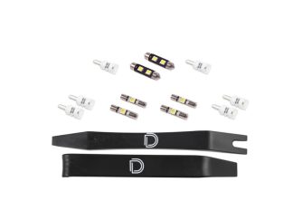 Diode Dynamics 94-04 d Mustang Interior LED Kit Cool White Stage 1