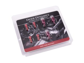 Diode Dynamics 18-19 Mustang Stage 2 Mustang Interior LED Light Kit - Red