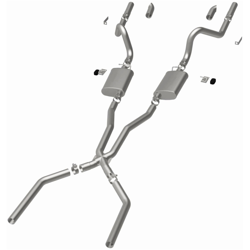 MagnaFlow SYS C/B 67-70 Mustang 2.50inch w/Tru-X - Bild 3