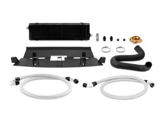 Mishimoto 2018+ Ford Mustang GT Thermostatic Oil Cooler Kit - Black