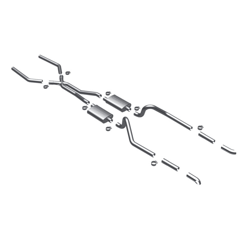 MagnaFlow SYS C/B 67-70 Mustang 2.50inch w/Tru-X - Bild 5