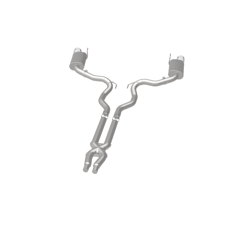 MagnaFlow Cat Back, SS, 3in, Street, Dual Split Polished 4.5in Tips 2015 Ford Mustang GT V8 5.0L - Bild 17