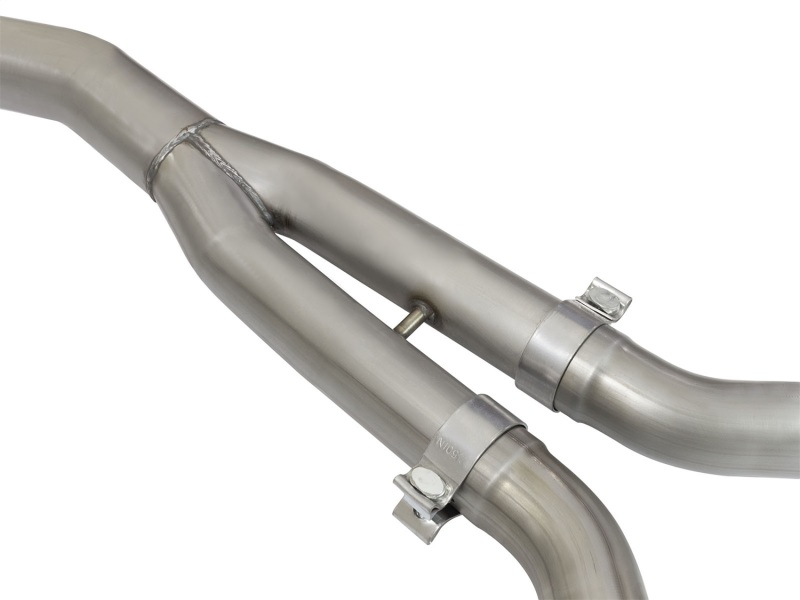 aFe MACHForce XP Exhausts Cat-Back SS-304 EXH w/ Black Tips 15-16 Ford Mustang EcoBoost 2.3L (t) - Bild 2