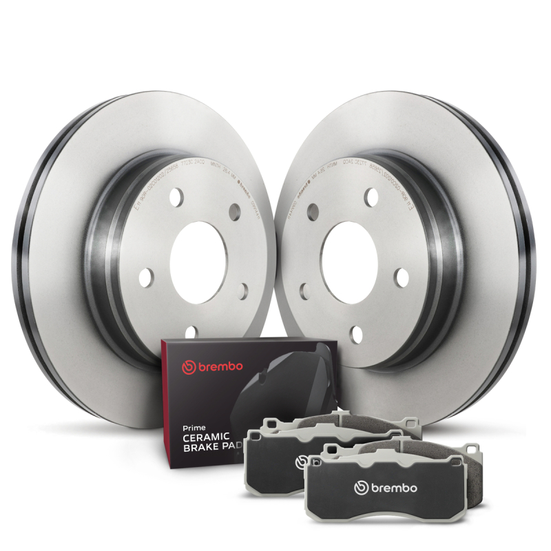 Rear Disc Brake Conversion Kit For 1957-1970 Ford Fairlane & 1965-1973 Mustang - 9" Rear End, 11" Solid Rotors By Pirate Jack