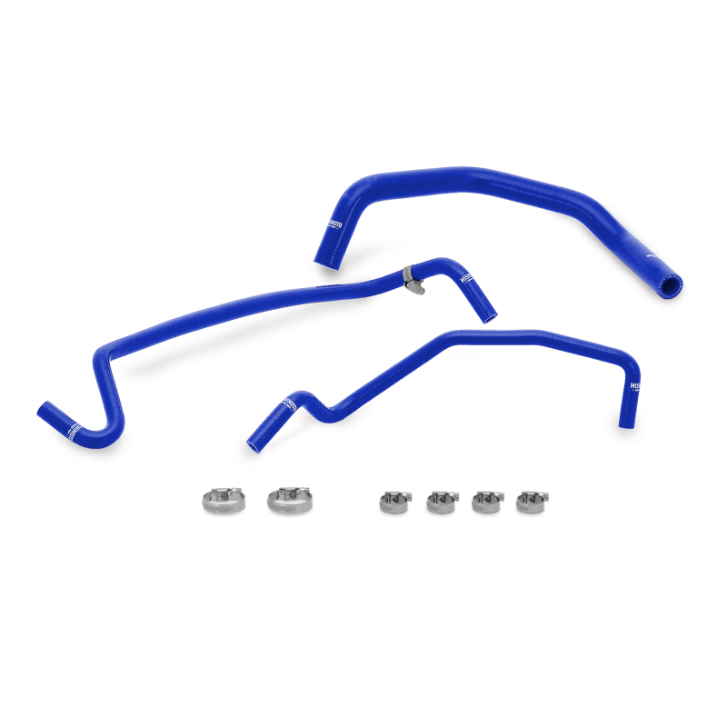 Mishimoto 15+ Ford Mustang GT Blue Silicone Ancillary Hose Kit - Bild 3