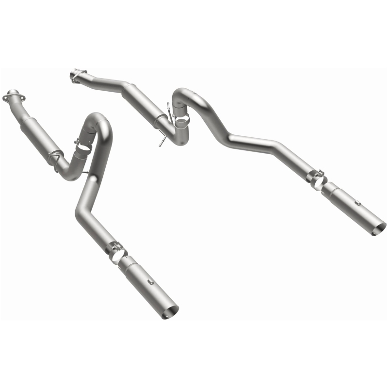 MagnaFlow 99-04 Mustang Mach 1 V8 4.6L Dual Split Rear Exit Stainless Cat-Back Performance Exhaust - Bild 5