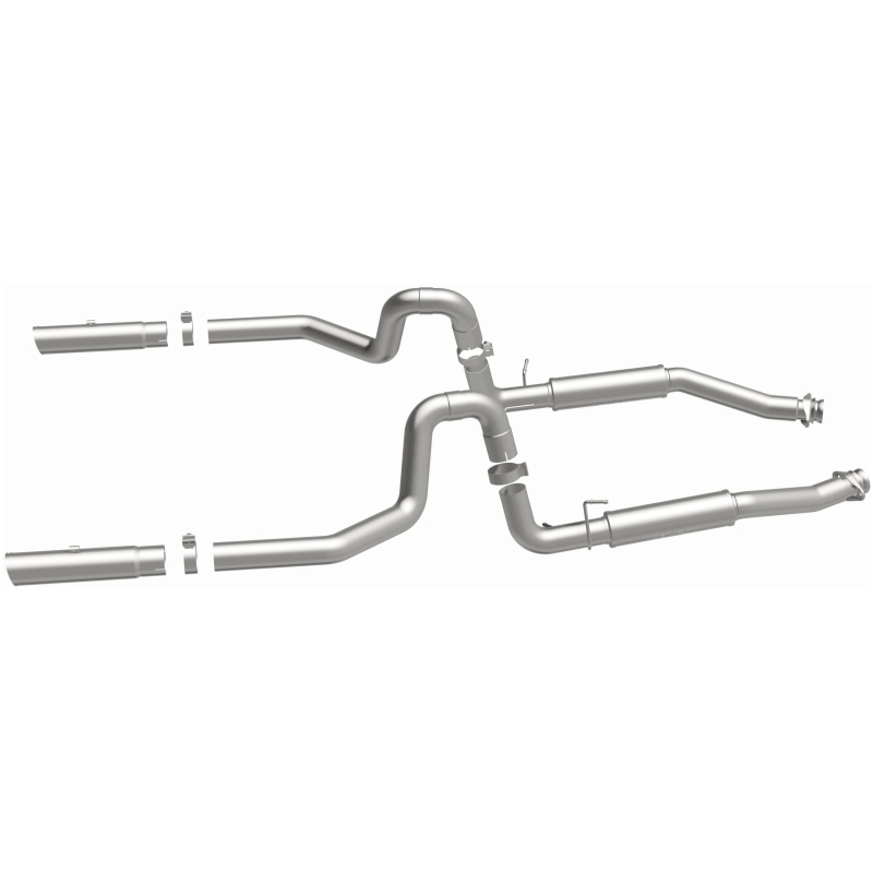 MagnaFlow 99-04 Mustang Mach 1 V8 4.6L Dual Split Rear Exit Stainless Cat-Back Performance Exhaust - Bild 3