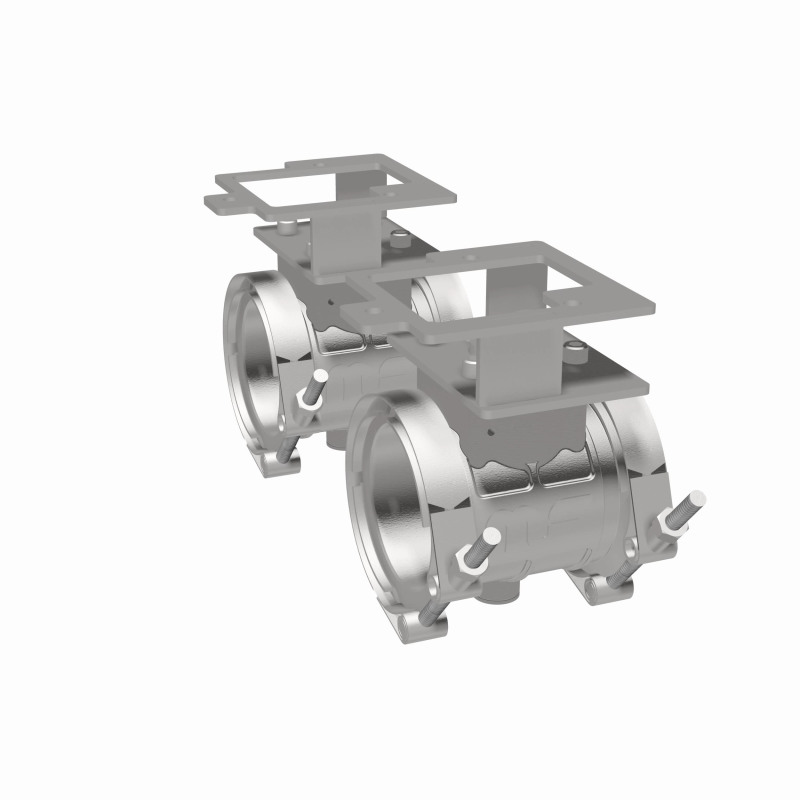 MagnaFlow 2018 Ford Mustang V8-5.0LGAS Exhaust Acc - 2.5in ID/OD - 304SS - Integrated V-Band Flanges - Bild 34