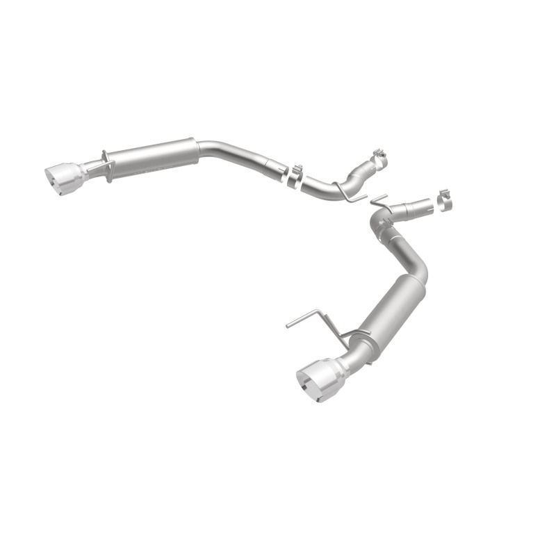 MagnaFlow Axle Back, SS, 2.5in, Competition, Dual Split Polish 4.5in Tip 2015 Ford Mustang Ecoboost - Bild 16