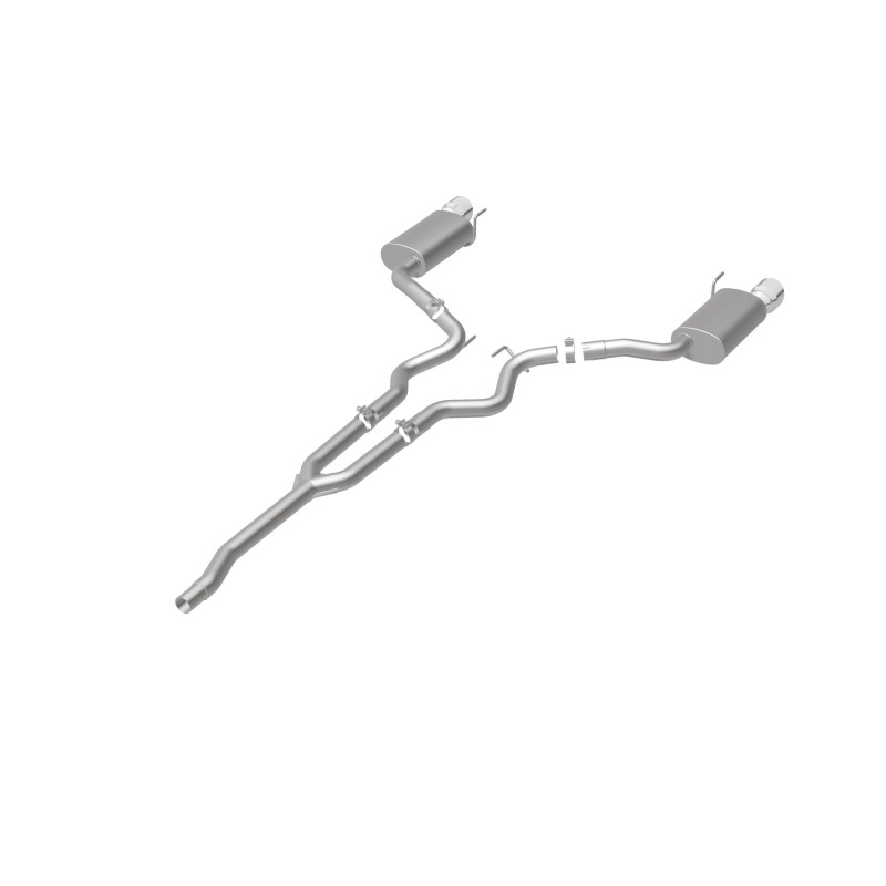 MagnaFlow Cat Back, SS, 2.5in, Street, Dual Split Polished 4.5in Tips 2015 Ford Mustang Ecoboost - Bild 29