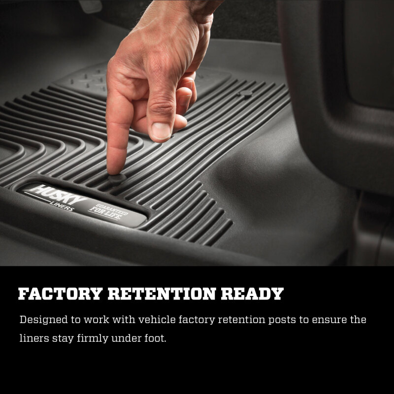 Husky Liners 15-22 Ford Mustang X-act Contour Series 2nd Seat Floor Liner - Black - Bild 8