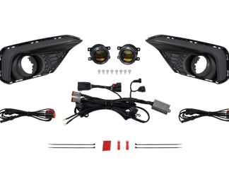 Diode Dynamics 2024 Ford Mustang EcoBoost Elite Series Add-On Fog Lamp Kit  Yellow