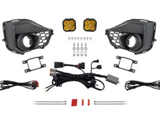 Diode Dynamics 2029 Ford Mustang GT SS3 Add-On Fog Lamp Kit Yellow Pro